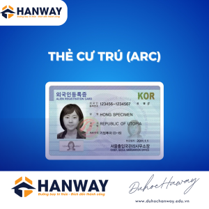 CÁC LOẠI THẺ CẦN THIẾT KHI SINH SỐNG TẠI HÀN