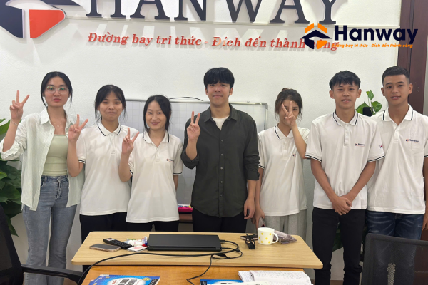 CHÀO ĐÓN THẦY GIÁO NGƯỜI HÀN QUỐC TẠI HANWAY