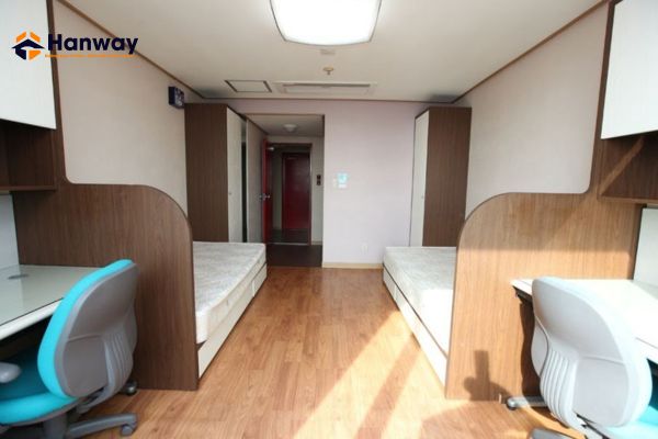 Khu ký túc xá của đại học CHANGWON Hàn Quốc